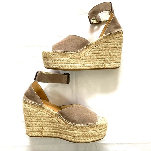 Anthropologie Soludos Positano Suede Wedges - Picture 10 of 15